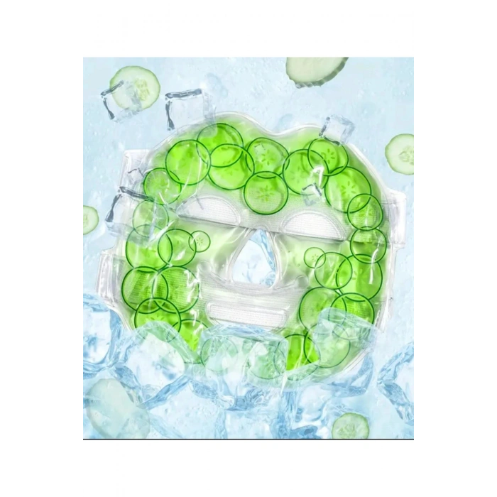 Salatalık Desenli Termojel – Soğuk Sıcak Kullanım, Rahatlatıcı Jel Ped