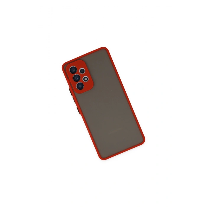 Samsung Galaxy A23 4g Kılıf Montreal Silikon Kapak - Kırmızı