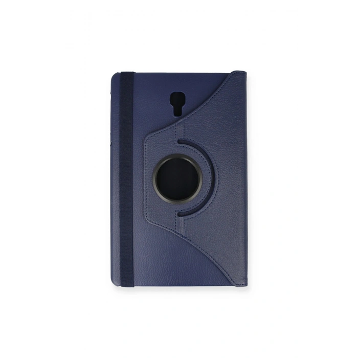 Samsung Galaxy T590 Tab A 10.5 Kılıf 360 Tablet Deri Kılıf - Lacivert