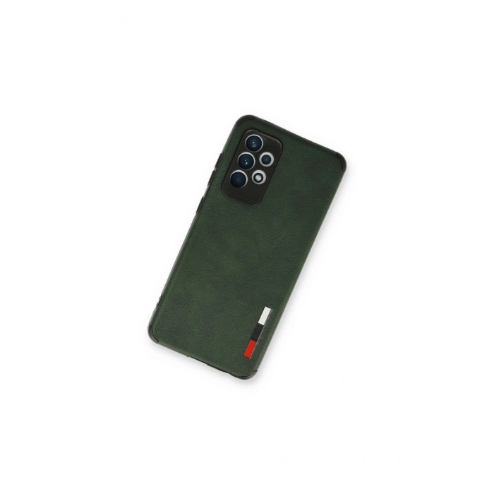 Samsung Galaxy A33 5g Kılıf Loop Deri Silikon - Yeşil