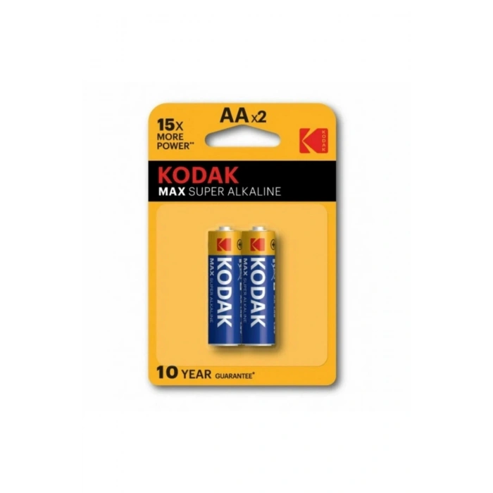 Kodak 2 Adet Max Super Alkalin Kalem Pil