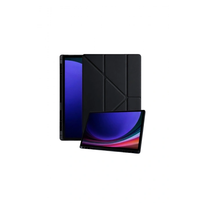 Samsung Galaxy X930 Tab S11 Ultra 14.6 Kalemlikli Mars Tablet Kılıfı - Siyah