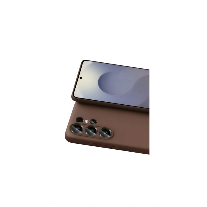 Samsung Galaxy S26 Ultra First Silikon - Kahverengi