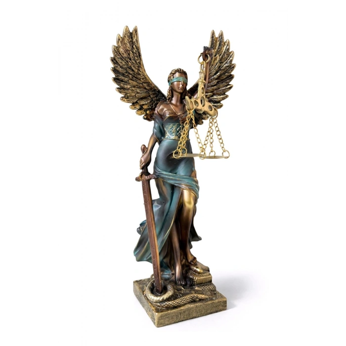 Polyester Kanatlı Adalet Biblosu Alk4419