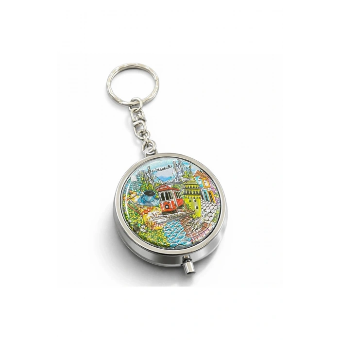 İstanbul Temalı Küllük Anahtarlık Alk4051