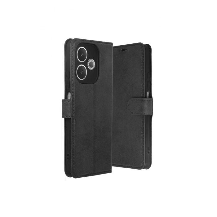 Oppo A5 Pro 4g Trend S Plus Kapaklı Kılıf - Siyah