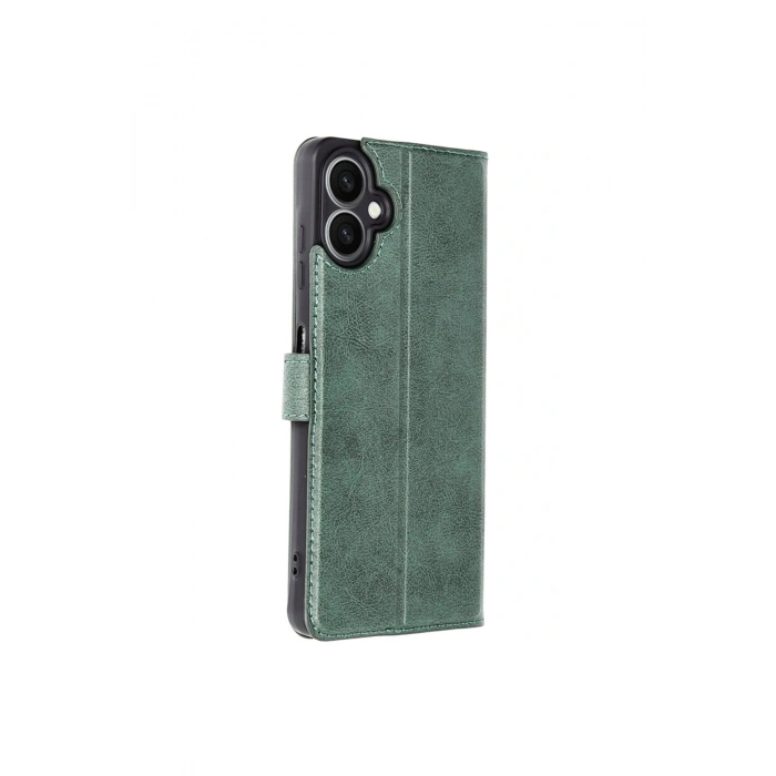 Samsung Galaxy A07 Trend S Plus Kapaklı Kılıf - Yeşil