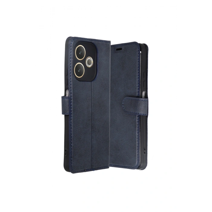 Oppo A5 Pro 4g Trend S Plus Kapaklı Kılıf - Lacivert