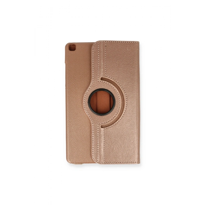 Samsung Galaxy T290 Tab A 8 Kılıf 360 Tablet Deri Kılıf - Rose Gold