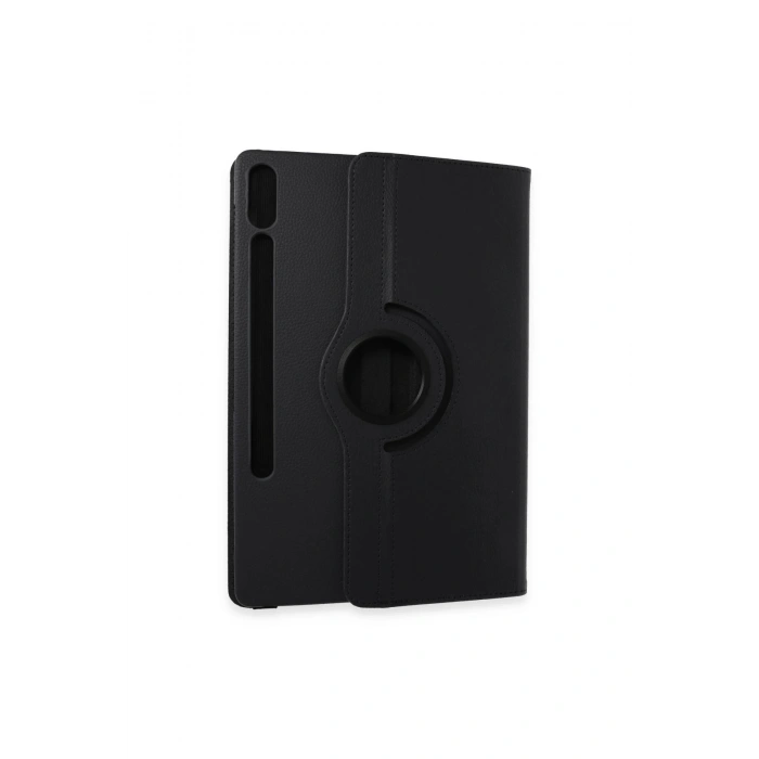 Samsung Galaxy X610 Tab S9 Fe Plus 12.4 Kılıf 360 Tablet Deri Kılıf - Siyah