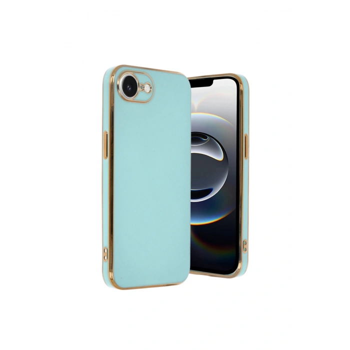 İphone 16e Kılıf Volet Silikon - Açık Yeşil