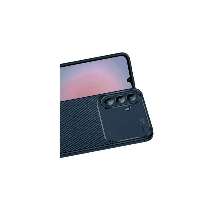 Samsung Galaxy A57 5g Auto Focus Karbon Kapak - Lacivert
