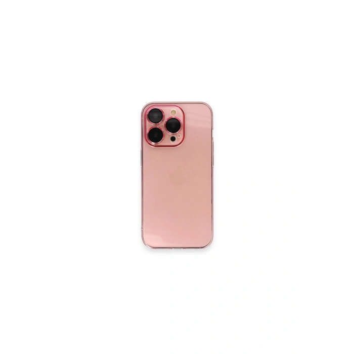 İphone 14 Pro Kılıf Armada Lensli Kapak - Rose Gold