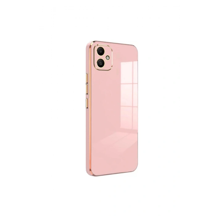 Samsung Galaxy A05 Kılıf Volet Silikon - Pembe
