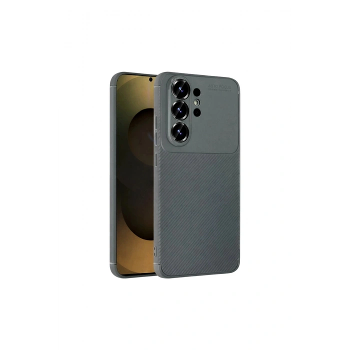 Samsung Galaxy S26 Ultra Auto Focus Karbon Kapak - Gri
