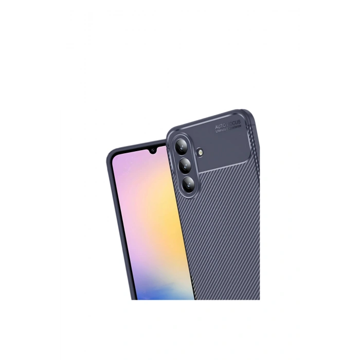Samsung Galaxy S25 Fe Auto Focus Karbon Kapak - Lacivert
