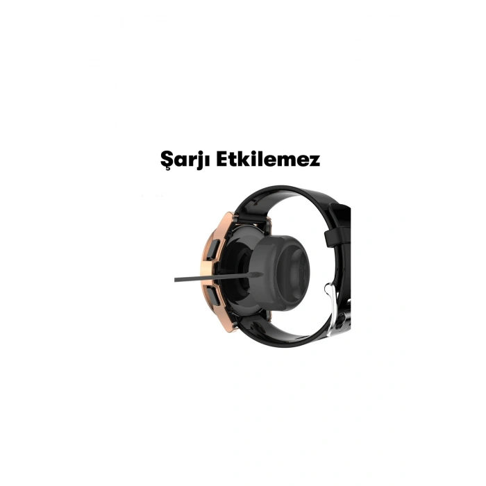 Watch 5 44mm Wall Camlı Kasa Ekran Koruyucu - Uzay Grisi