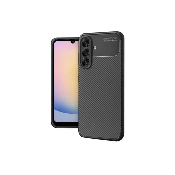 Samsung Galaxy A17 5g Auto Focus Karbon Kapak - Siyah