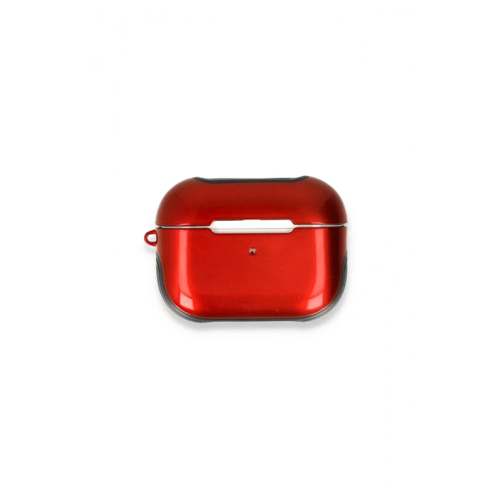 İTD Airpods Pro (1.nesil) 3in1 Kılıf - Kırmızı