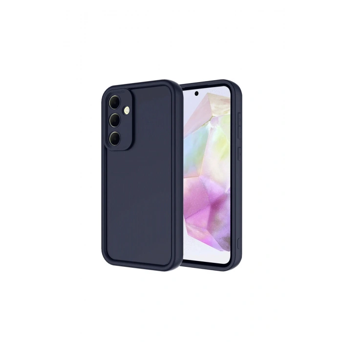 Samsung Galaxy A17 5g Viera Silikon - Lacivert