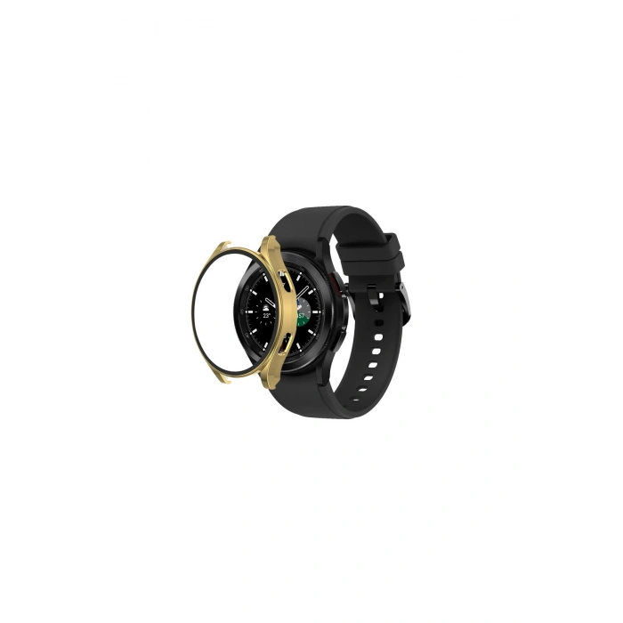 Watch 5 Pro 45mm Wall Camlı Kasa Ekran Koruyucu - Gold