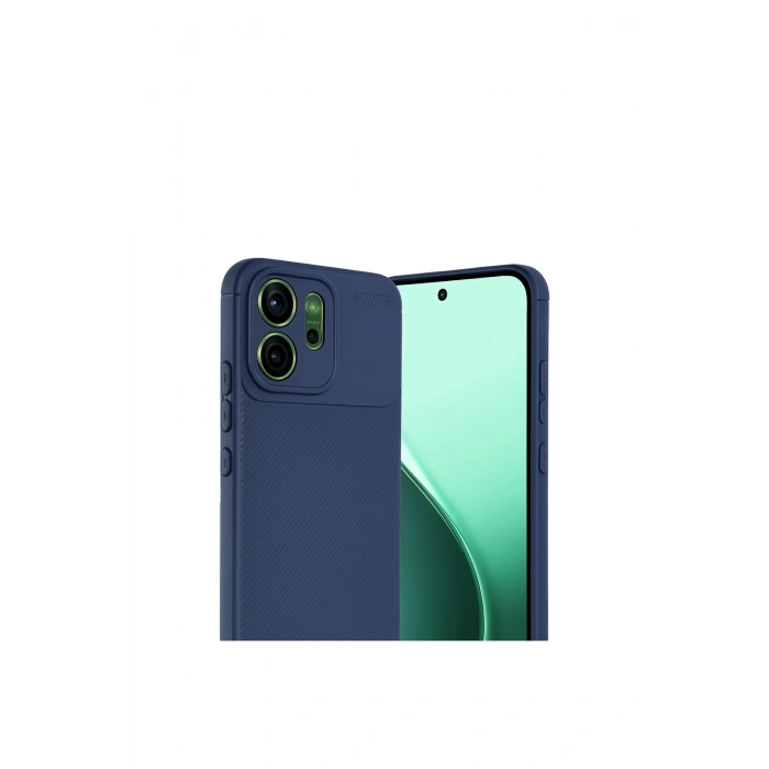 Oppo Reno 14f Auto Focus Karbon Kapak - Lacivert