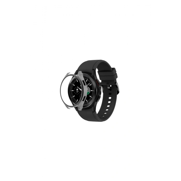 Watch 5 Pro 45mm Wall Camlı Kasa Ekran Koruyucu - Uzay Grisi