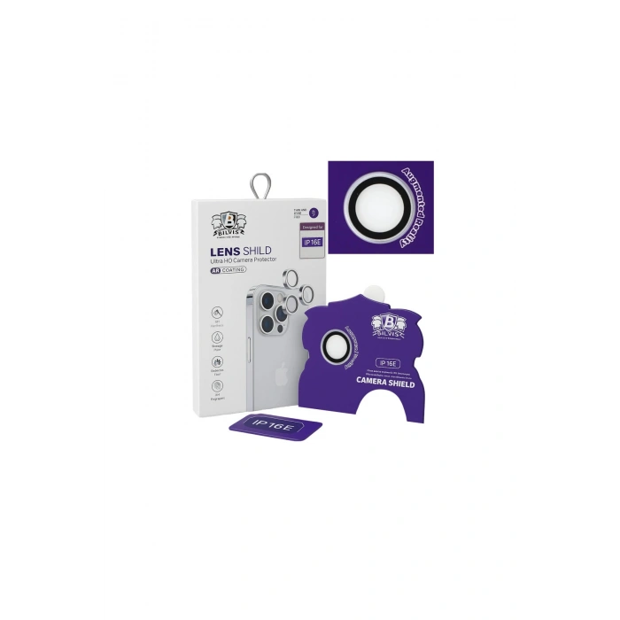 İphone 16e Bilvis Titan Kamera Lens - Beyaz