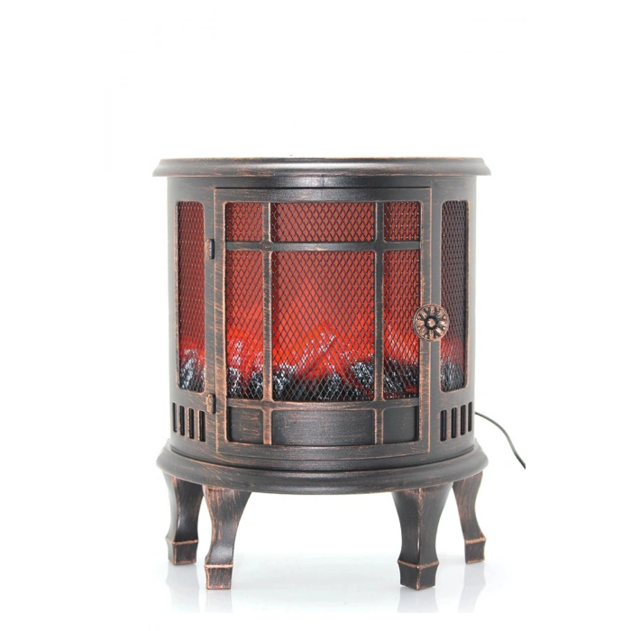 Dekoratif Ledli Şömine Lamba Alk4594