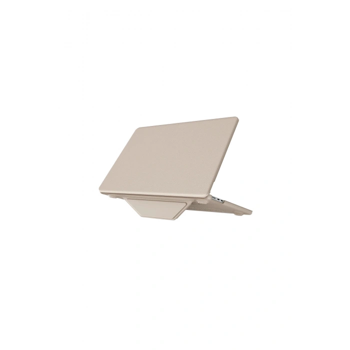 Macbook Air 15 2024 Macbook Deri Kapak - Gold