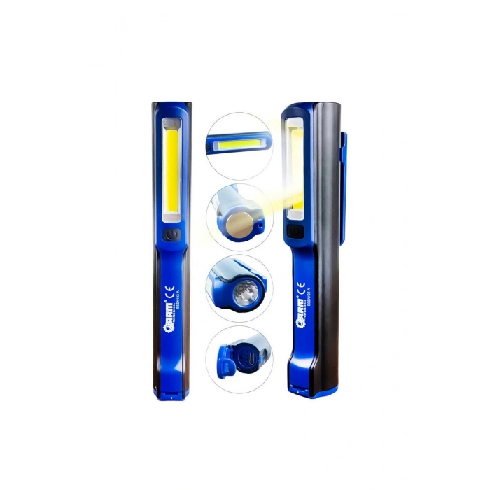 Arm Esen102-a 240 Lümen Mıknatıslı Şarjlı Tamirci Feneri