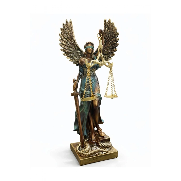 Polyester Kanatlı Adalet Biblosu Alk4418