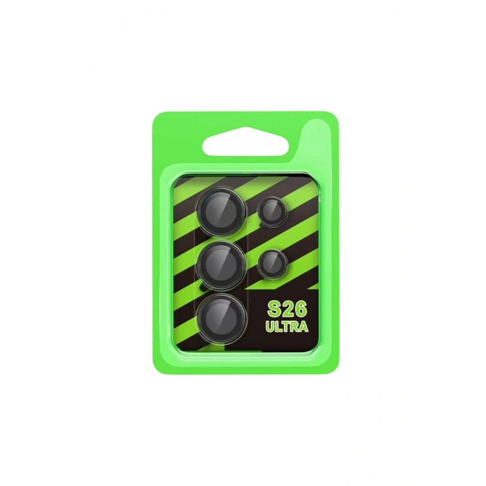 Samsung Galaxy S26 Ultra Raze Metal Kamera Lens - Siyah