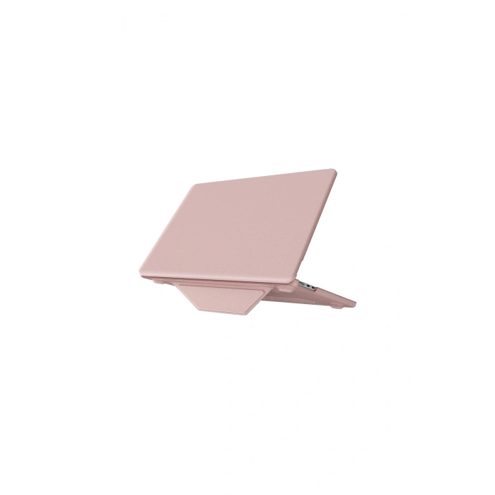 Macbook Pro 14 2021 Macbook Deri Kapak - Pembe