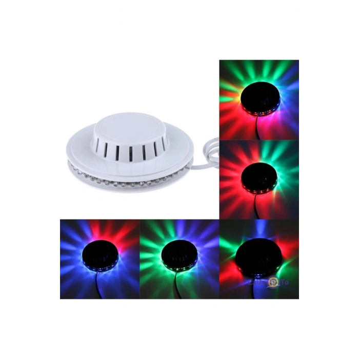 Fithome M29 48 Led Rgb Otomatik Renk Değiştiren Dönen Ayçiçeği Ufo Led