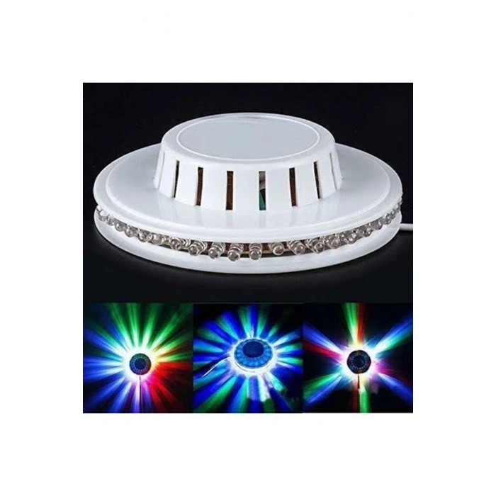 Fithome M29 48 Led Rgb Otomatik Renk Değiştiren Dönen Ayçiçeği Ufo Led