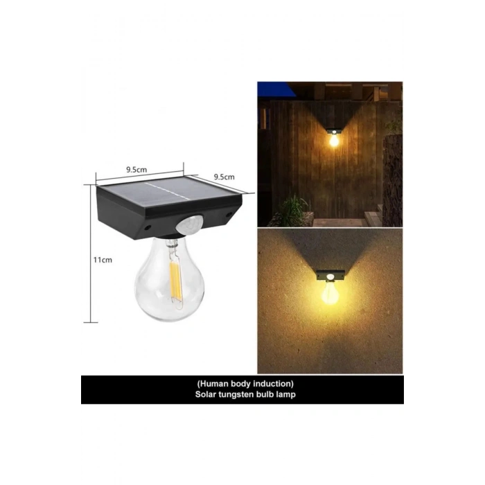 Fithome Yt-819 1 Watt Suya Dayanıklı Hareket Sensörlü Solar Led Lamba