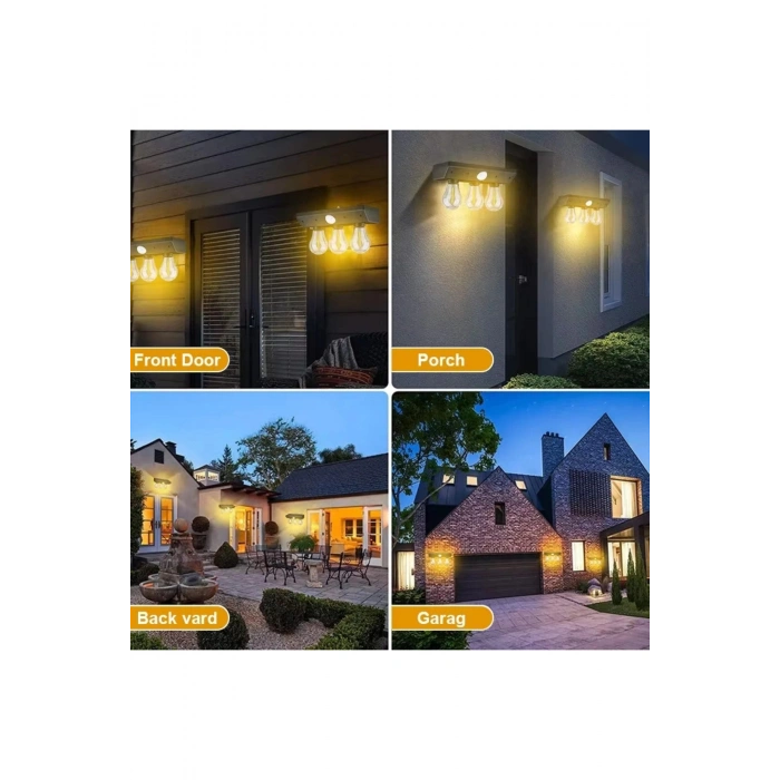 Fithome Yt-819 3 Watt Suya Dayanıklı Hareket Sensörlü Solar Led Lamba