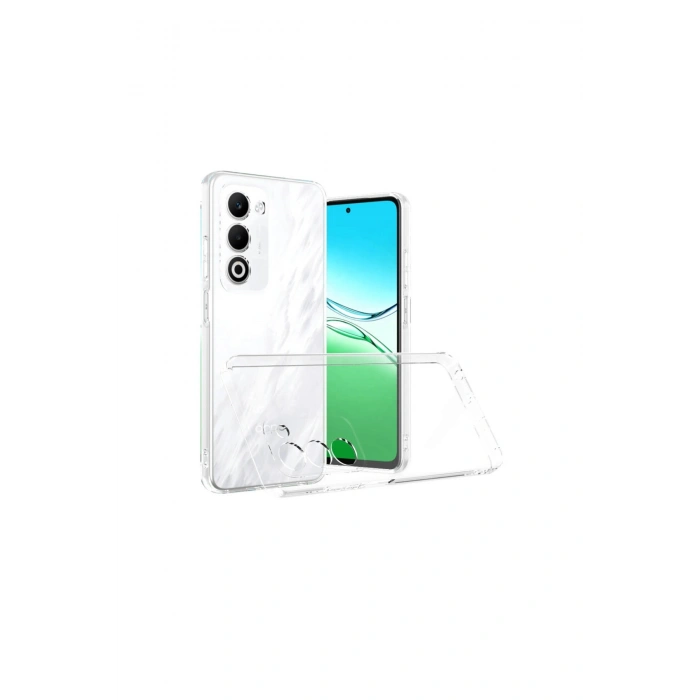 Oppo A5 4g Lüx Şeffaf Silikon - Şeffaf