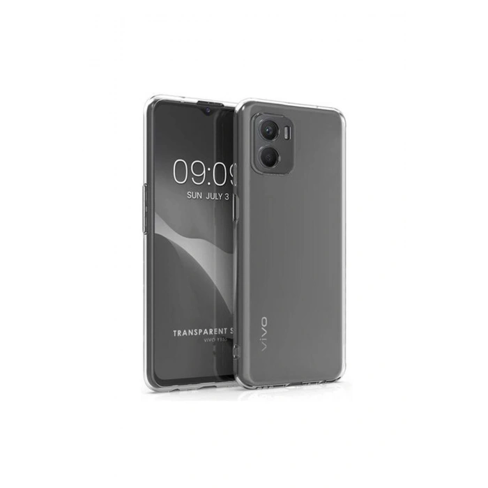 Vivo Y15s Kılıf Lüx Şeffaf Silikon