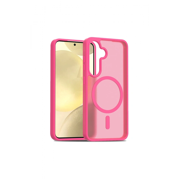 Joko Samsung Galaxy S25 Plus Jota Magsafe Kapak - Rose