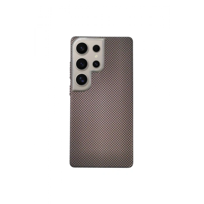 Joko Samsung Galaxy S24 Ultra Besa Magsafe Kapak - Natural Grey