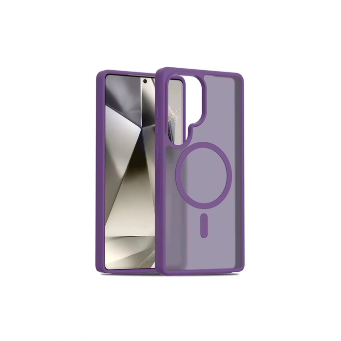 Joko Samsung Galaxy S25 Ultra Jota Magsafe Kapak - Derin Mor