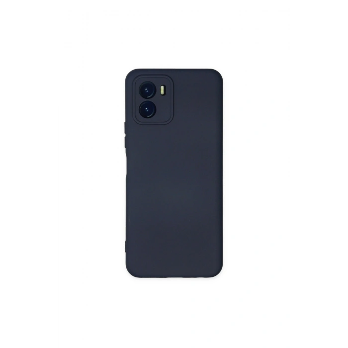 Vivo Y15s Kılıf Nano İçi Kadife Silikon - Lacivert