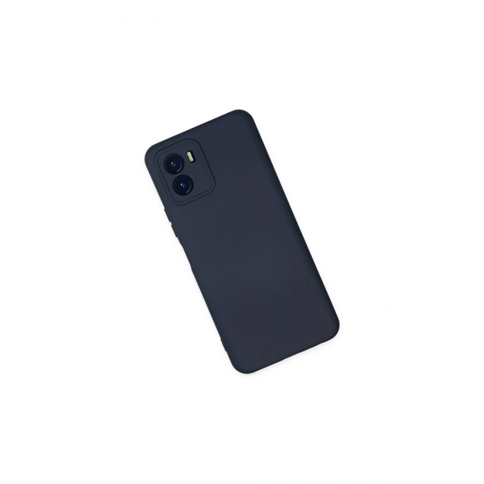Vivo Y15s Kılıf Nano İçi Kadife Silikon - Lacivert