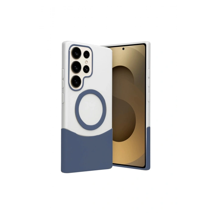Joko Samsung Galaxy S24 Ultra Velar Magsafe Kapak - Lacivert