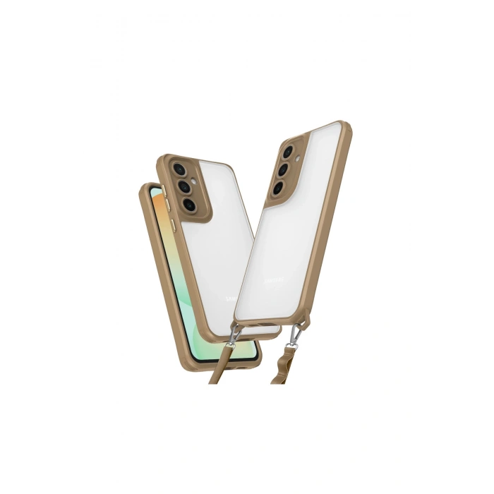 Samsung Galaxy A14 4g Kılıf Penta Silikon Kılıf - Çöl Titanyum