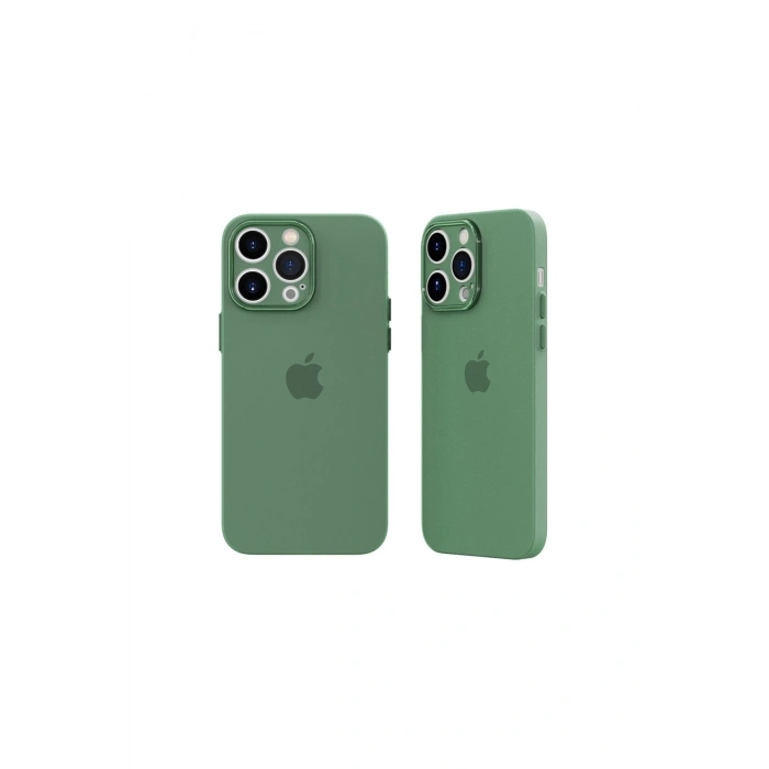 İphone 14 Pro Kılıf Puma Silikon - Yeşil