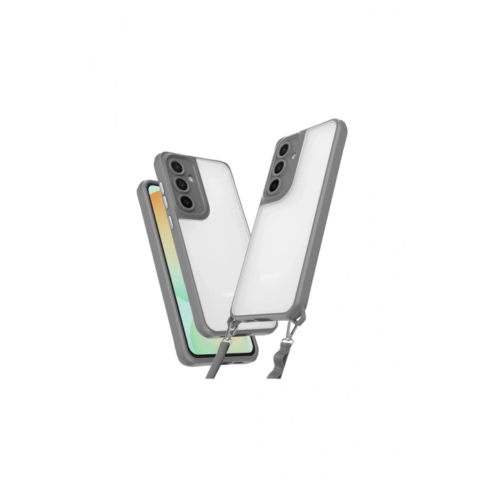 Samsung Galaxy A14 4g Kılıf Penta Silikon Kılıf - Titan Gri