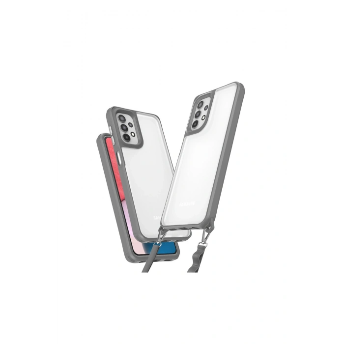 Samsung Galaxy A52 Kılıf Penta Silikon Kılıf - Titan Gri